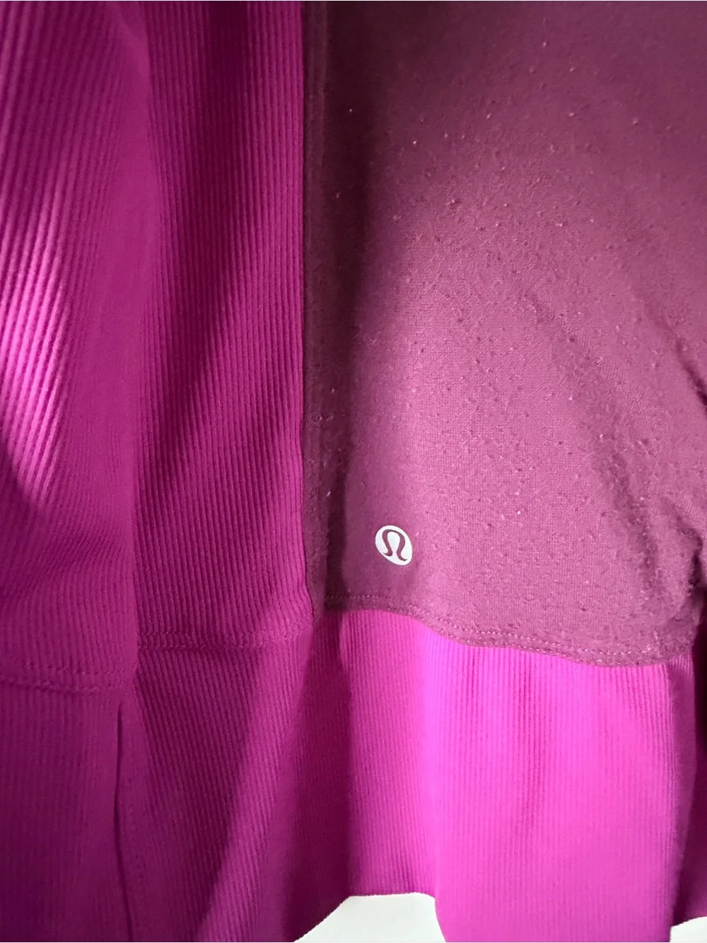 lululemon athletica Fuchsia Hooded Zip Jacket